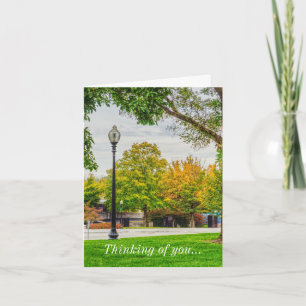 MO Capitol Autumn Grounds Thinking Of You Card