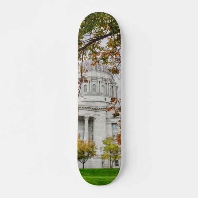 MO Capitol Autumn Skateboard (Front)