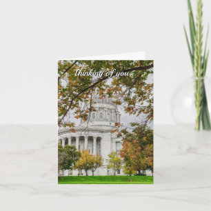 MO Capitol Autumn Thinking Of You Card
