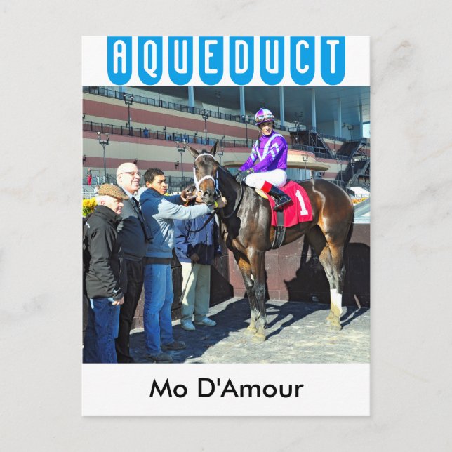 Mo D'Amour by Uncle Mo Postcard (Front)