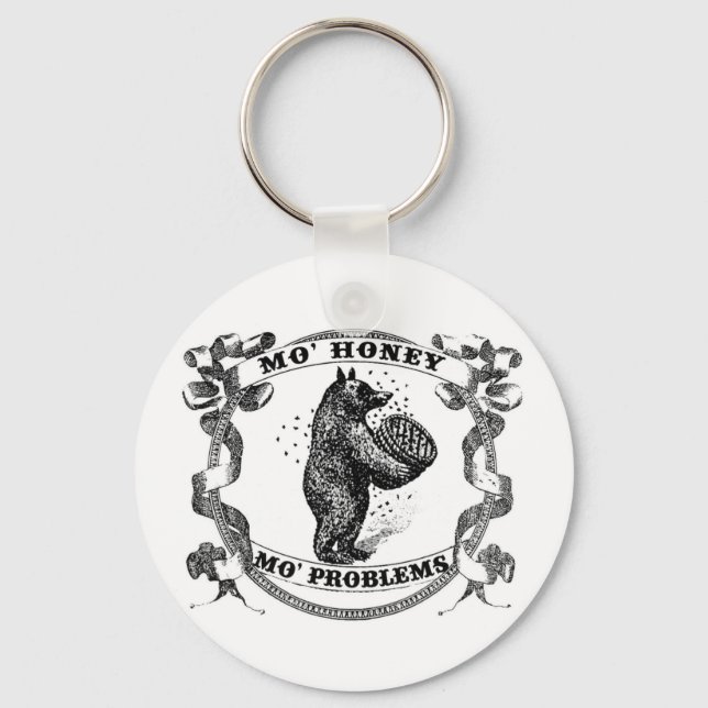 Mo' Honey Mo' Problems Key Ring (Front)