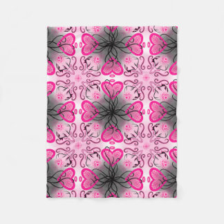 "Mo Limn Twa" Said the Spider to the Deer Fleece Blanket