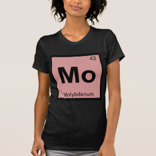 Mo - Molybdenum Chemistry Periodic Table Symbol T-Shirt
