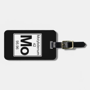 Mo - Molybdenum Luggage Tag