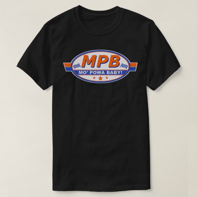 Mo Powa Baby Car Lover  T-Shirt (Design Front)