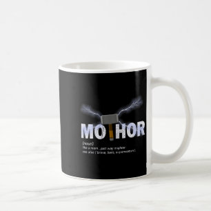 Mo-thor like mum way mightier funny mother's day coffee mug