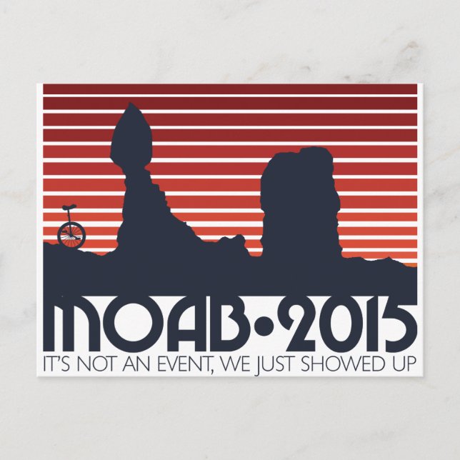 Moab 2015 Postcards - red (Front)