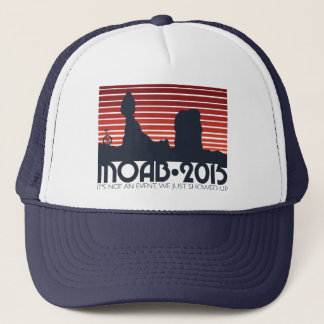 MOAB 2015 RED v3 Trucker Trucker Hat