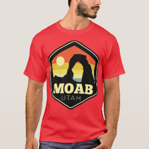 Moab Arches Hexagon Outdoors Badge T-Shirt