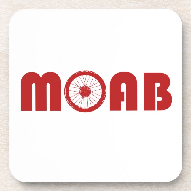 Moab (Bike Wheel) Coaster (Front)
