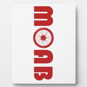 Moab (Bike Wheel) Plaque