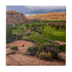 Moab Desert Canyon Golf Course at Sunrise Tile
