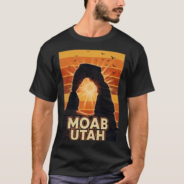 Moab Desert Sunset T-Shirt (Front)