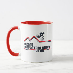 Moab mtb mountain biking mug
