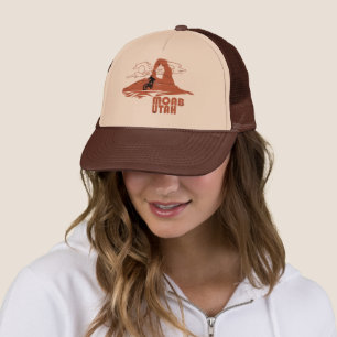 Moab mtb mountain biking trucker hat