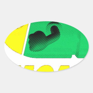 moab oval sticker
