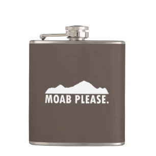 Moab Please Hip Flask