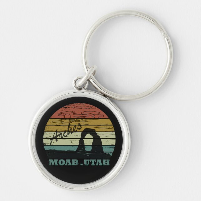 Moab Utah Arches national park Key Ring (Front)