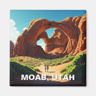 Moab Utah Arches National Park Magnet