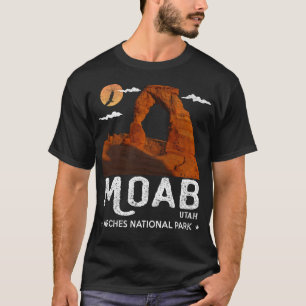 Moab Utah Arches National Park Vintage Outdoor Ret T-Shirt