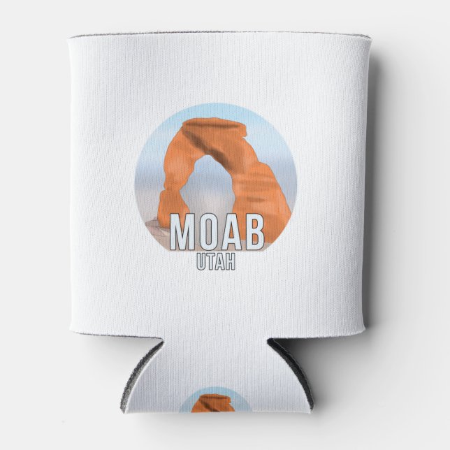 Moab Utah Can Cooler (Front)
