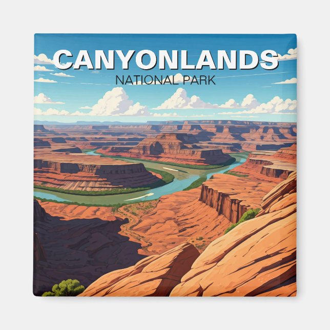 Moab Utah Canyonlands National Park Magnet (Front)