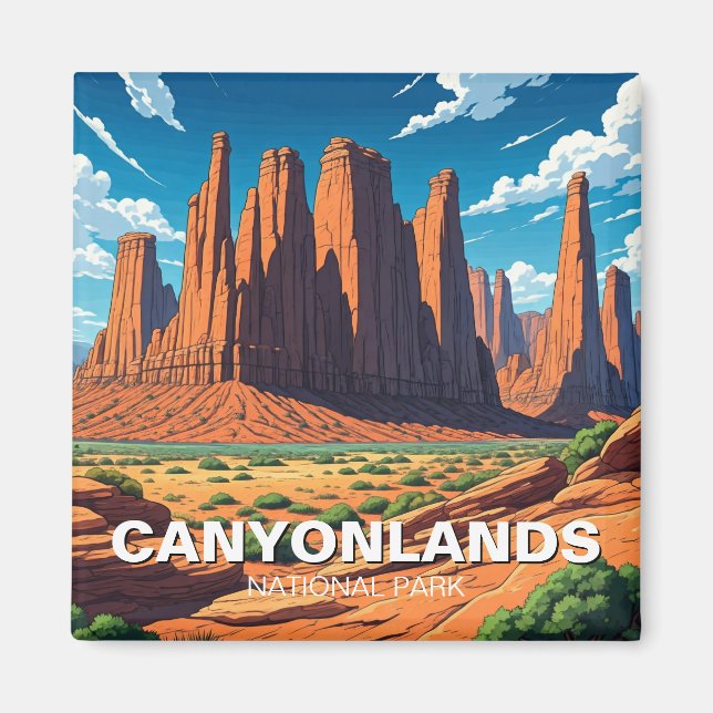 Moab Utah Canyonlands National Park Magnet (Front)