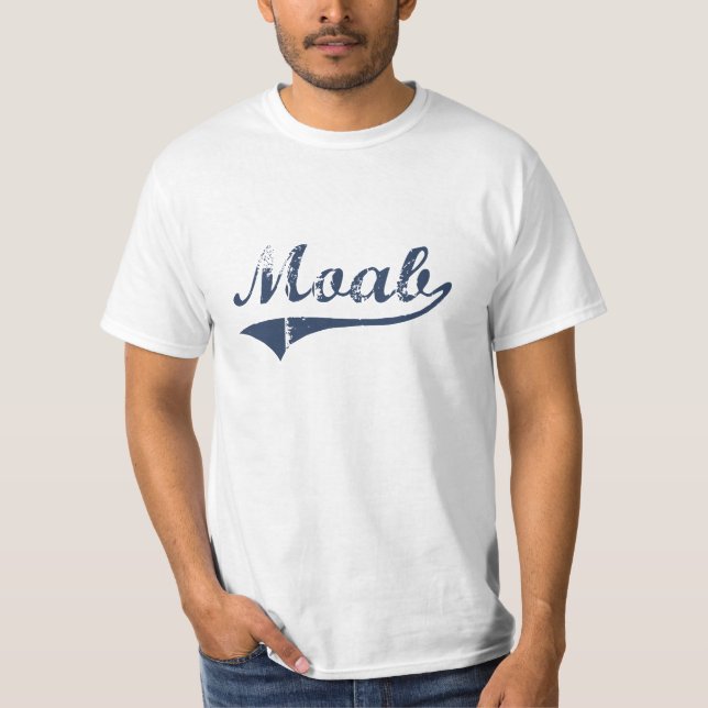 Moab Utah Classic Design T-Shirt (Front)