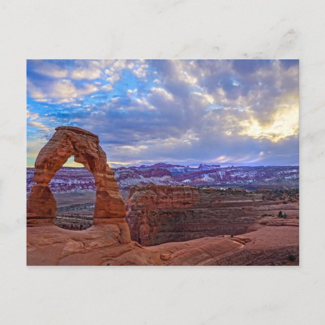 Moab Utah - Delicate arch - Post Card (Front)