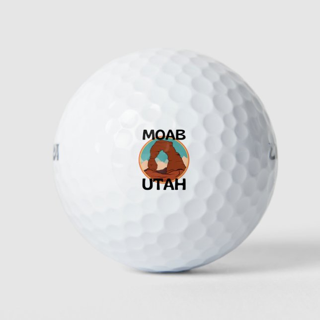 MOAB UTAH GOLF BALLS (Front)