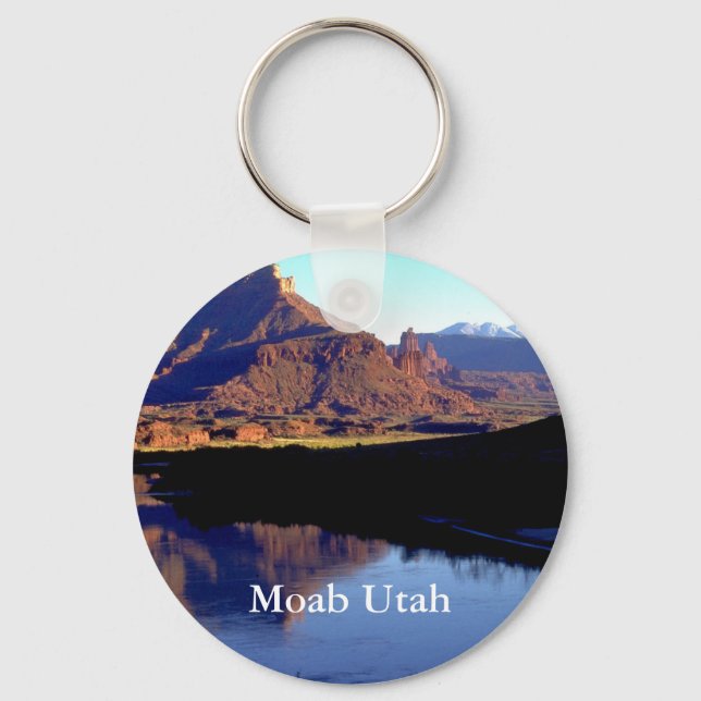 Moab Utah Key Ring (Front)