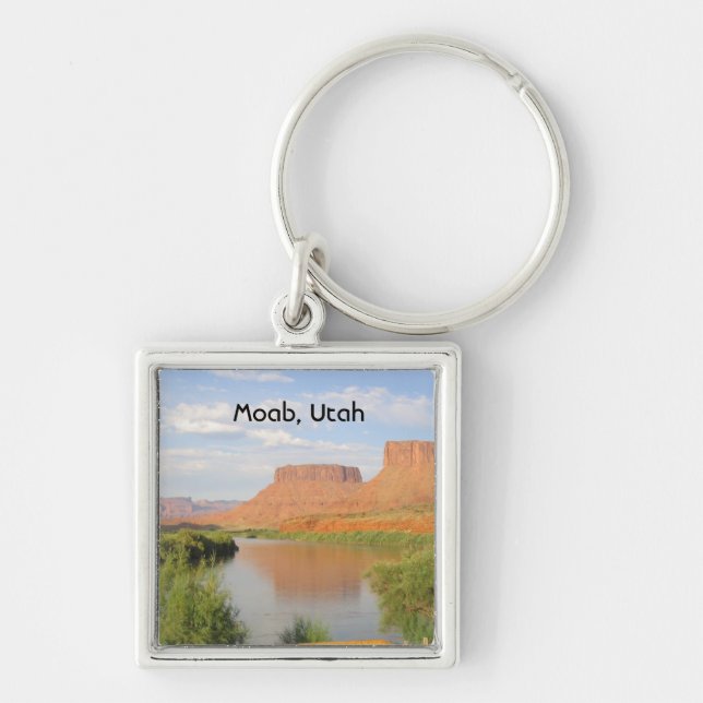 Moab, Utah Key Ring (Front)