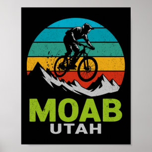 Moab Utah Mountain Biking Adventure Poster
