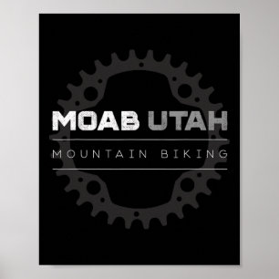 Moab Utah Mountain Biking Mtb Shirt - Vintage Mtb Poster