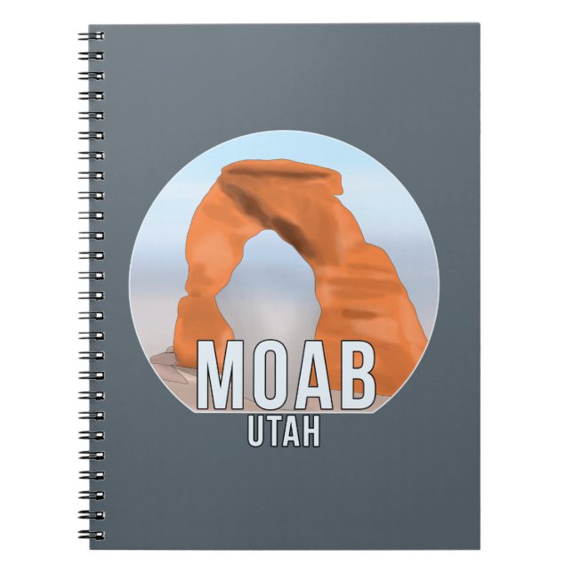 Moab Utah Notebook (Front)