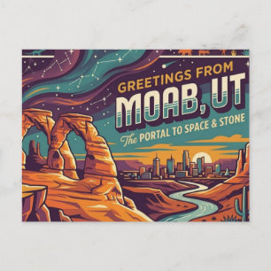 Moab Utah Postcard