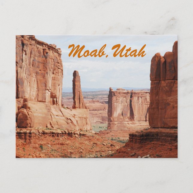 Moab Utah Postcard (Front)