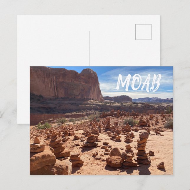 Moab Utah  Postcard (Front/Back)