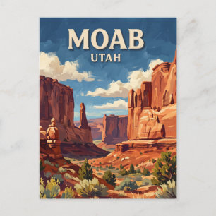 Moab Utah Postcard