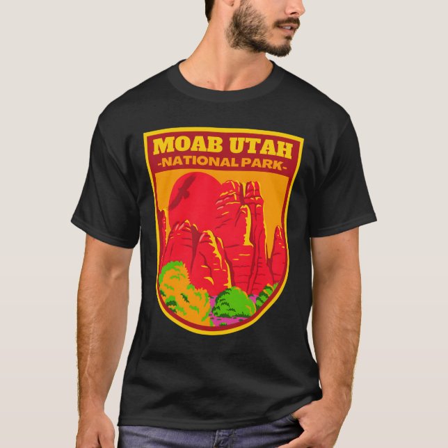 Moab Utah � Spirit of Australia T-Shirt (Front)