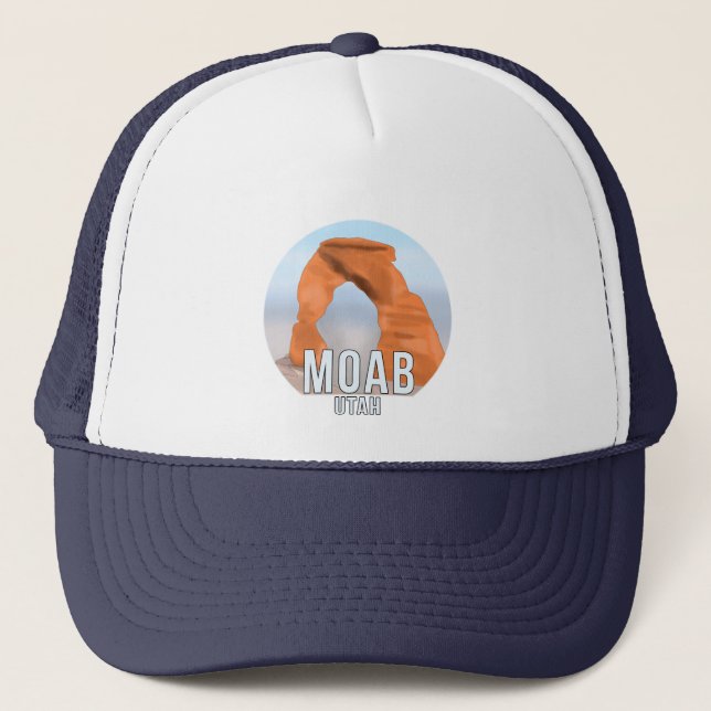 Moab Utah Trucker Hat (Front)