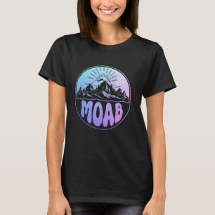 Moab Utah Vintage Mountains Retro T-Shirt