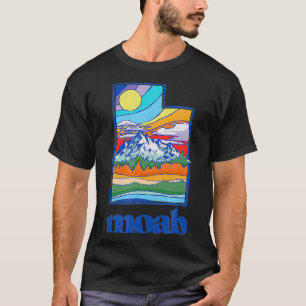 Moab Utah Vintage Nature Outr Graphic  T-Shirt