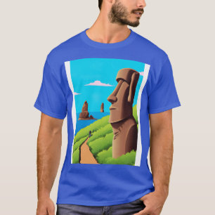 Moai Monumental Statues T-Shirt