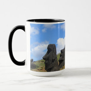 Moai on Easter Island Mug
