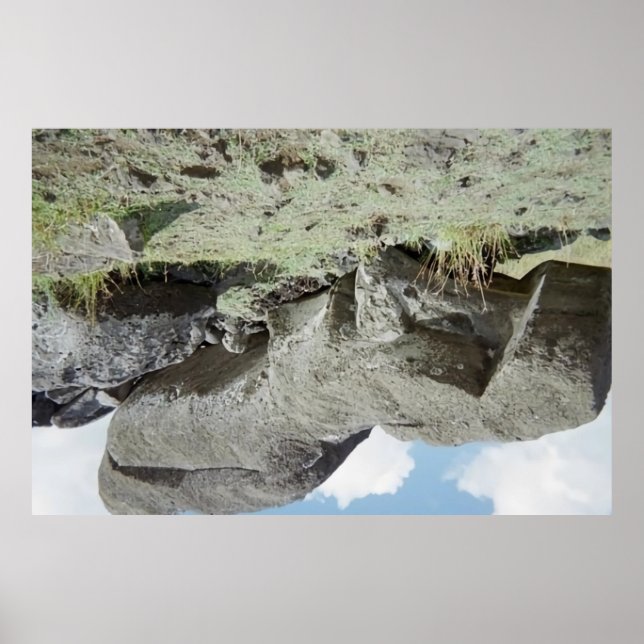 Moai Pit in the Sky Poster (Front)