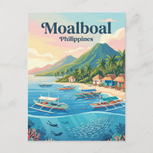 Moalboal Philippines Postcard