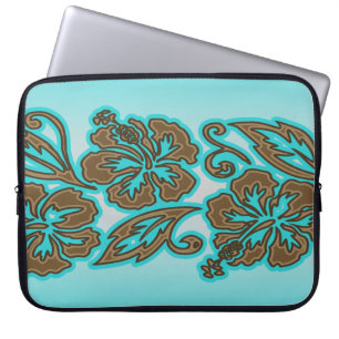 Moana Hibiscus Hawaiian Neoprene Wetsuit Laptop Sleeve