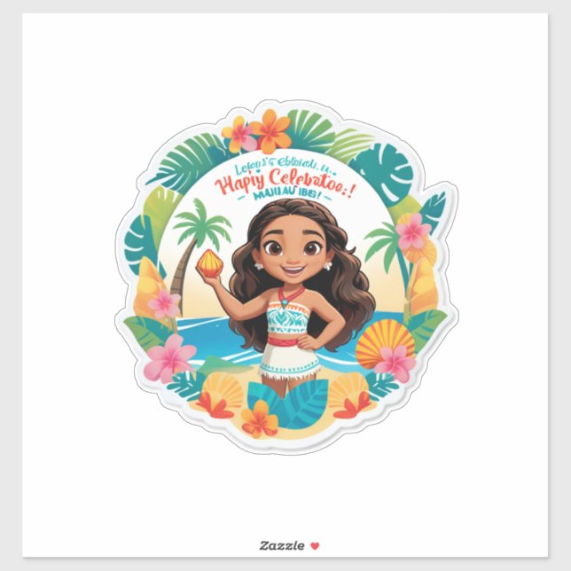 Moana’s Island Birthday Vibes! (Sheet)