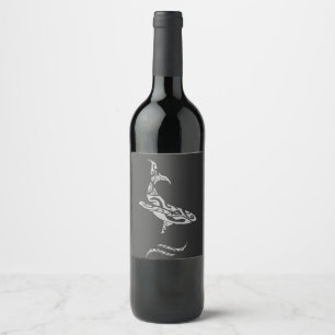 MOANA WHITE WINE LABEL